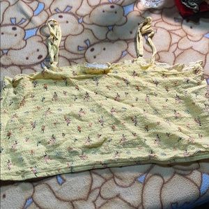 floral crop top